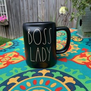 Rae Dunn Black boss lady mug 🦇